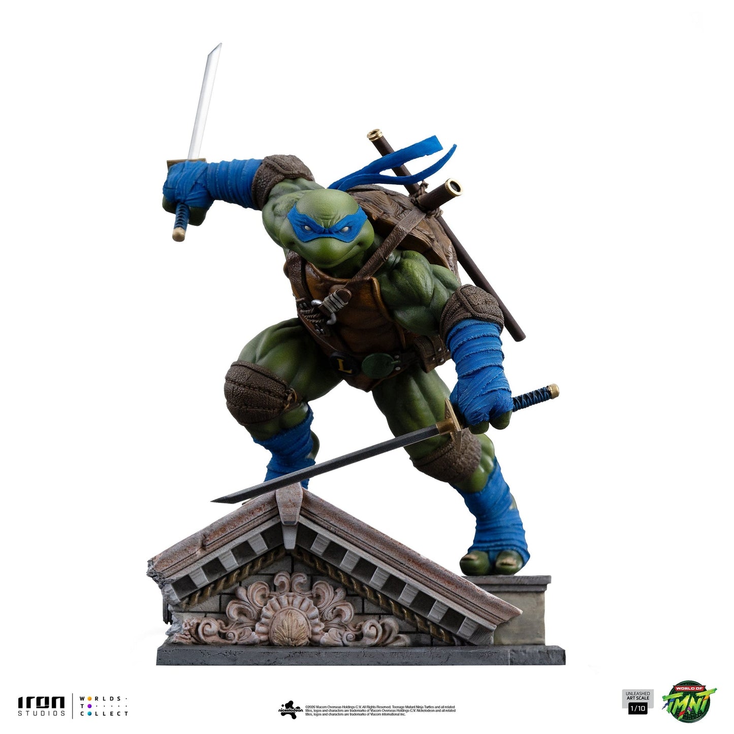 Statue Leonardo entfesselt - Teenage Mutant Ninja Turtles - Art Scale 1/10