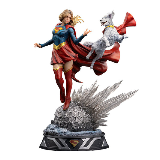 Statue Supergirl & Krypto - Supergirl Movie - Art Scale 1/10 - DC Comics