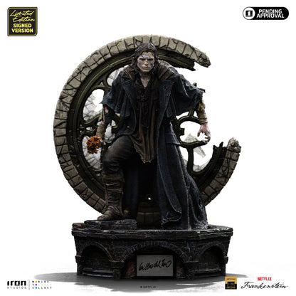 Statue Frankensteins Monster - Guillermo Del Toros Frankenstein (Signierte Version) - Deluxe Art Scale 1/10