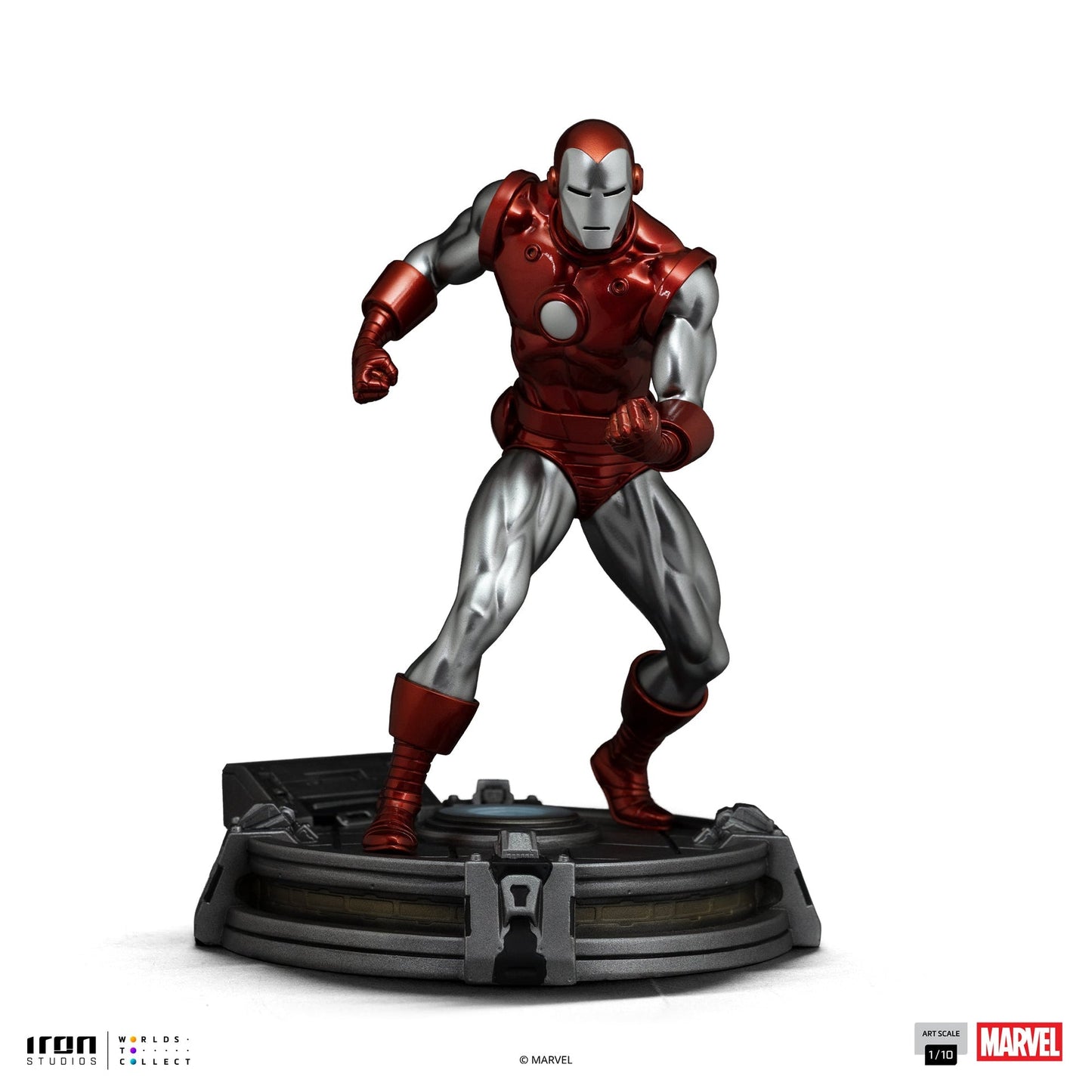 Iron Man Rot & Chrom Statue - Marvel Comics - Art Scale 1/10