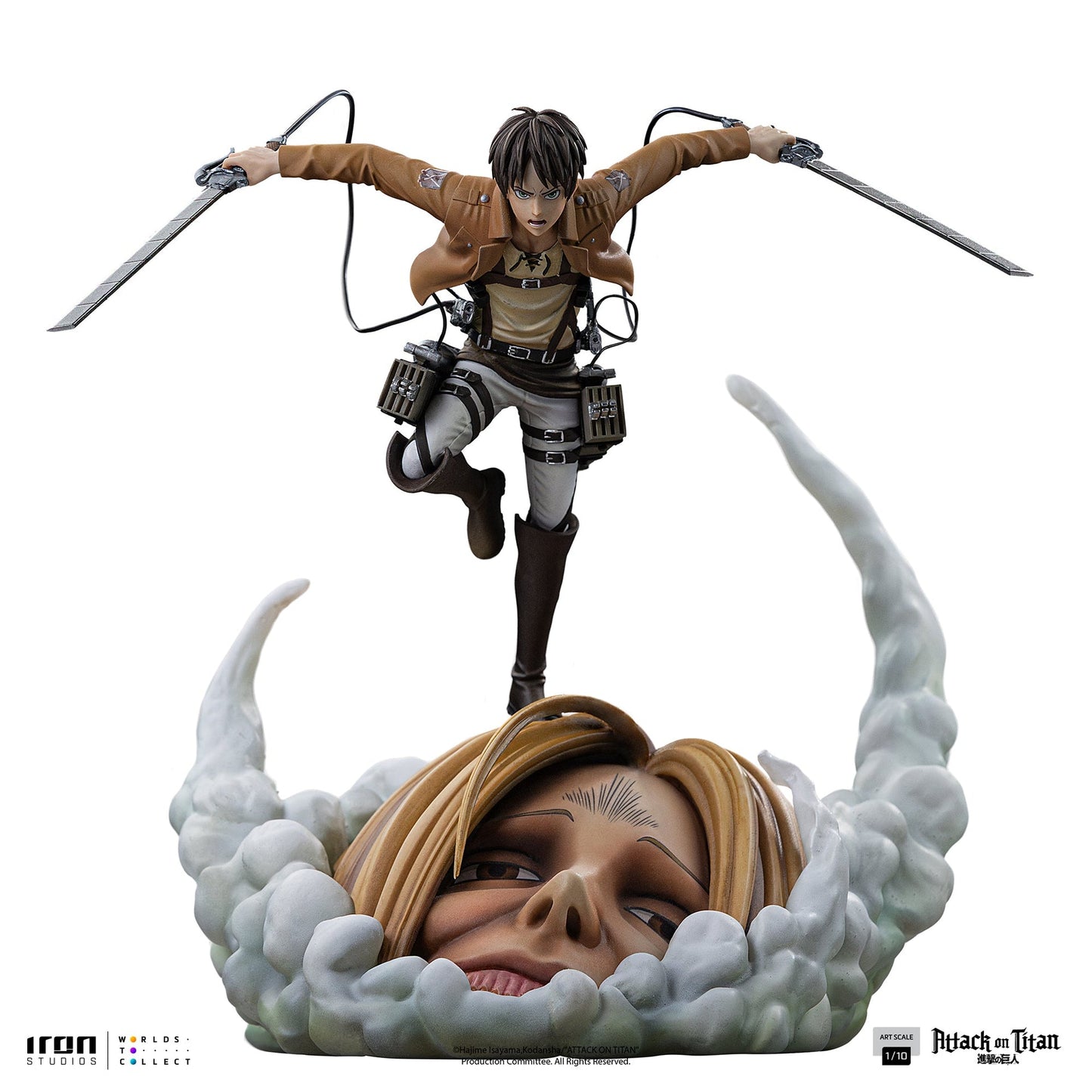 Statue Eren Yeager - Attack on Titan - Art Scale 1/10