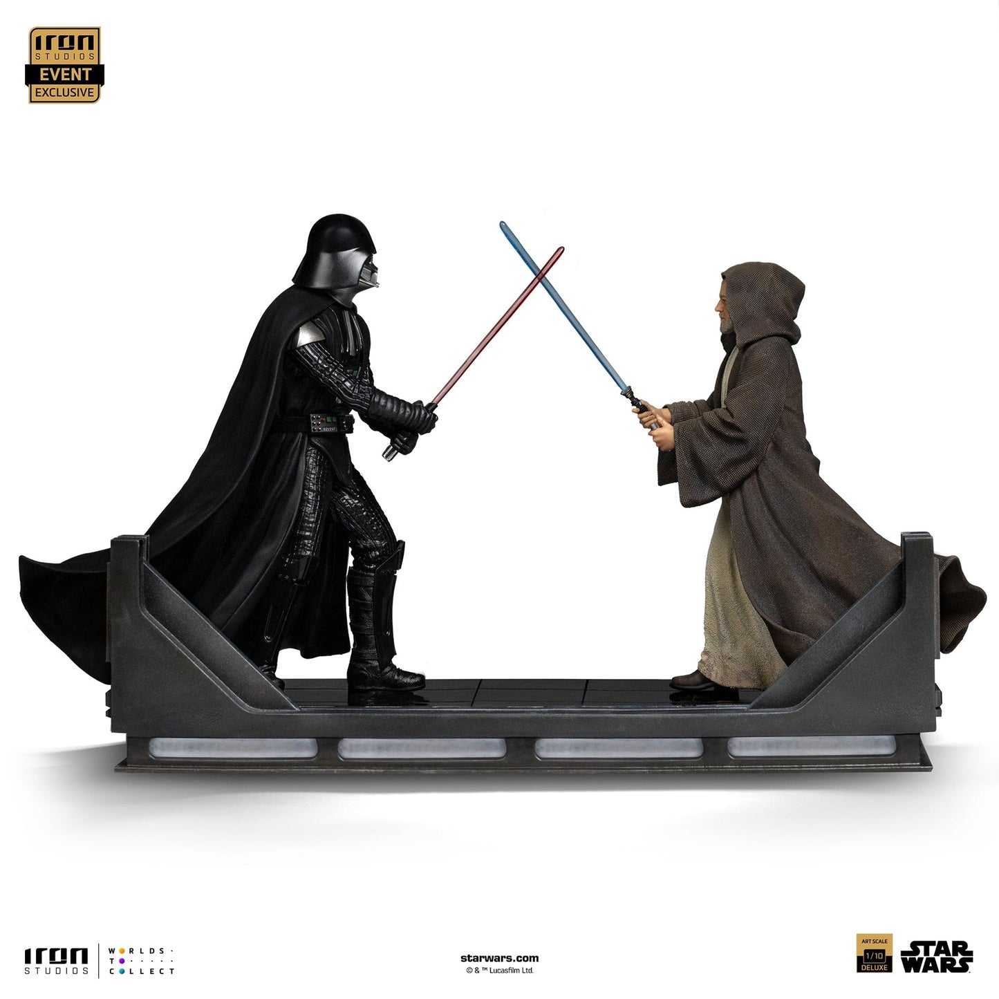 Statue Darth Vader vs Obi-Wan Kenobi (CCXP Event Exclusive 2025) - Star Wars - Art Scale 1/10