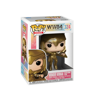 Pop! Wonder Woman Goldene Rüstung fliegend