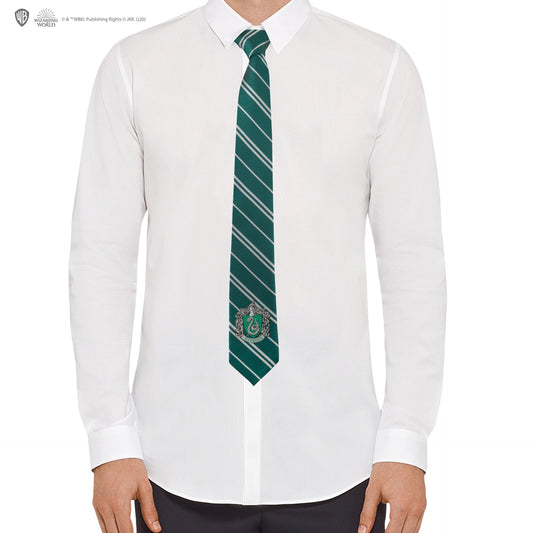 Krawatte Wappen Gewebt Slytherin Erwachsene