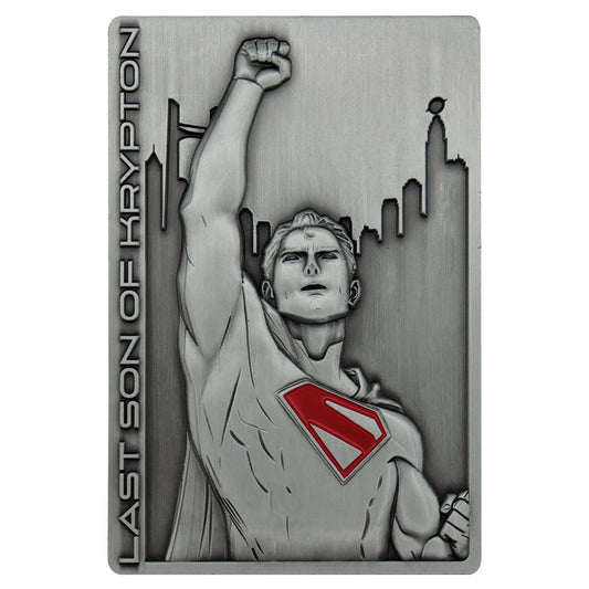 Lingot collector Superman - 2025 Last Son of Krypton