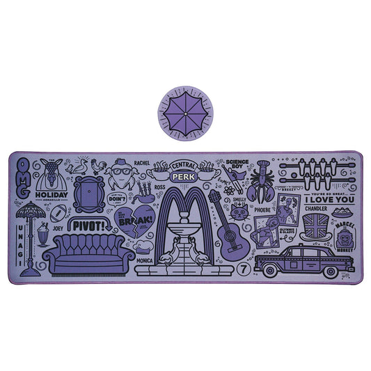 Desk pad & set de sous-verres Friends