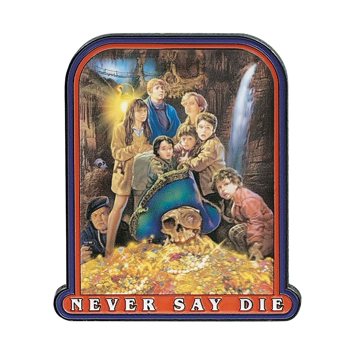 Pin's Les Goonies - 40th Anniversary Never Say Die