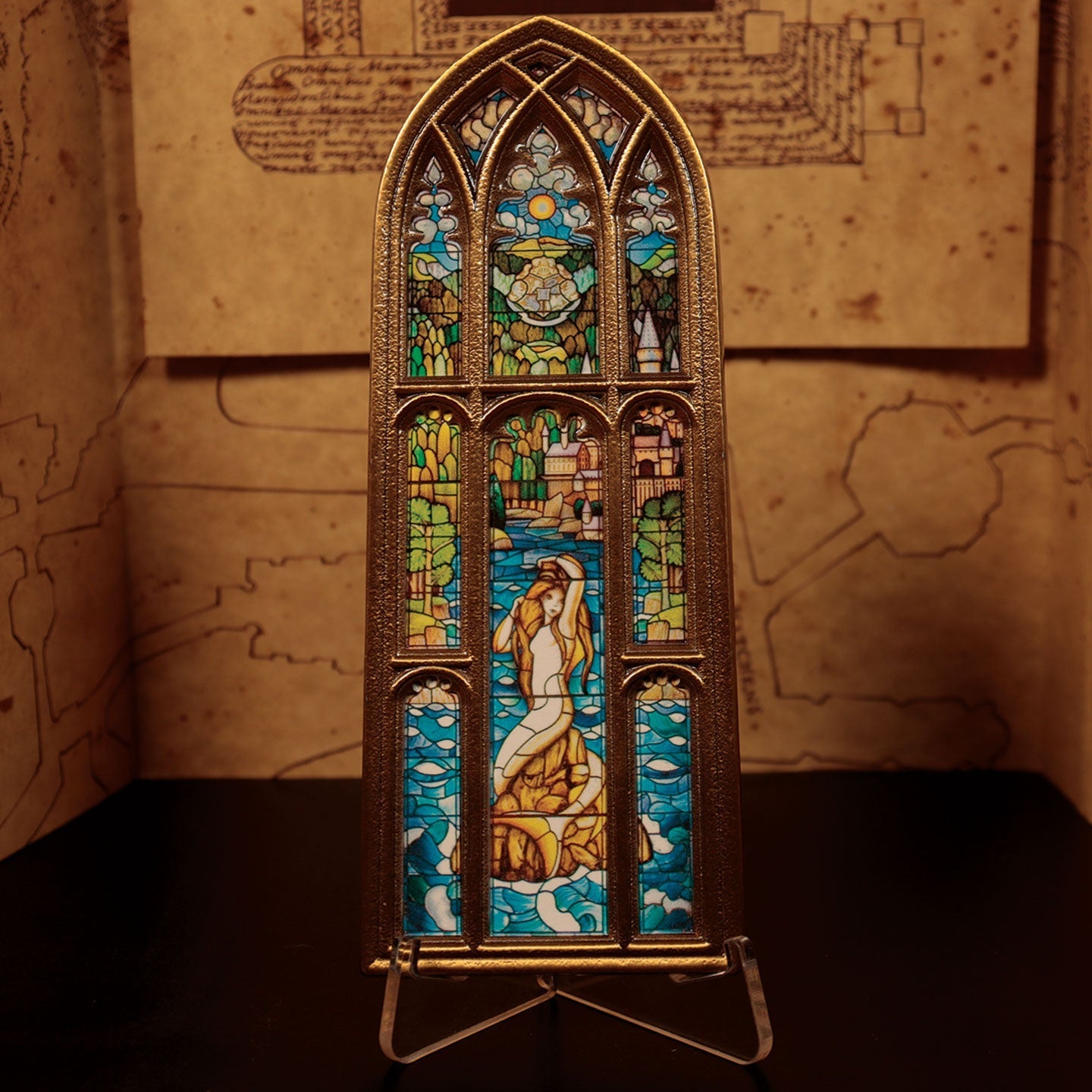 Lingot collector Harry Potter - Mermaid Stained Glass Window