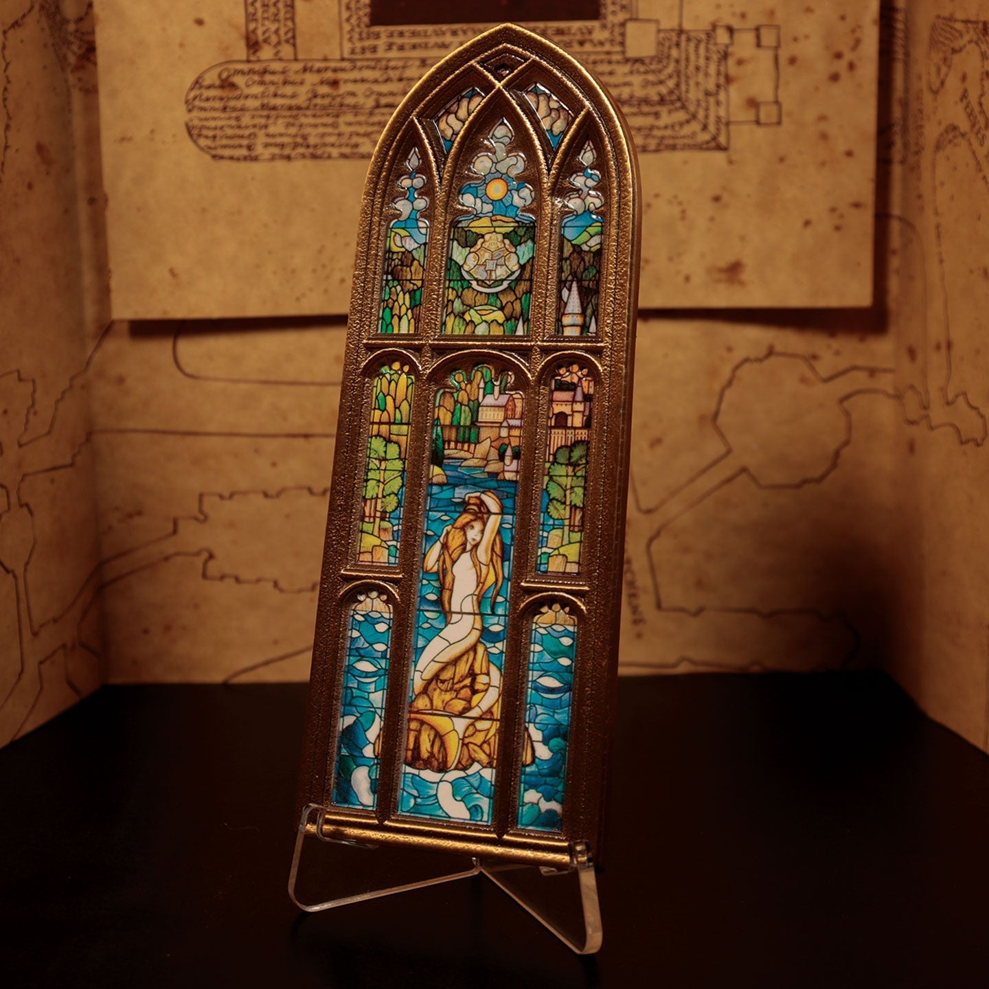 Lingot collector Harry Potter - Mermaid Stained Glass Window
