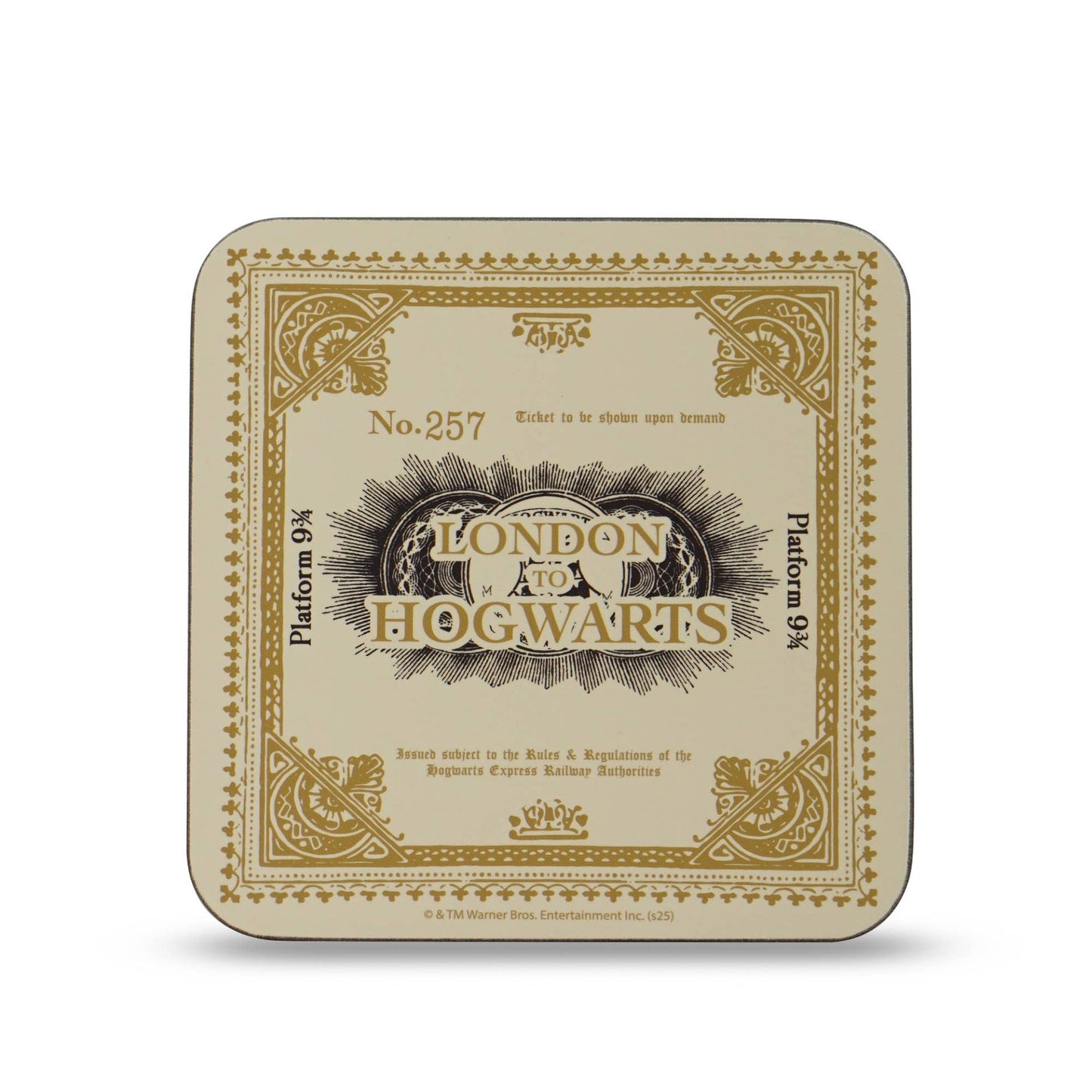 Harry Potter Coaster - London to Hogwarts Ticket