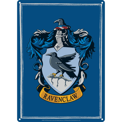 Plaque décorative en métal Harry Potter - Serdaigle