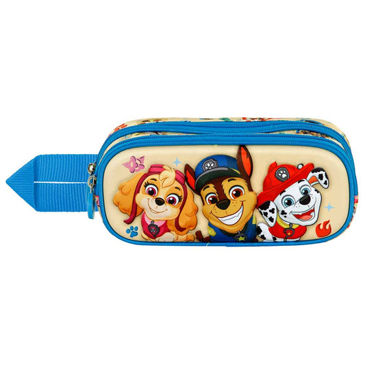 Paw Patrol Freundschaft 3D Doppel-Federmäppchen, Blau