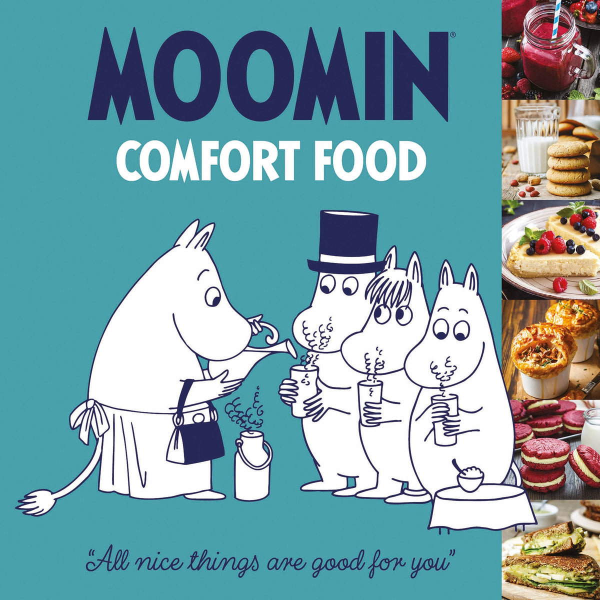 Carnet Moomin - Cadeau Carré 64 pages Comfort Food
