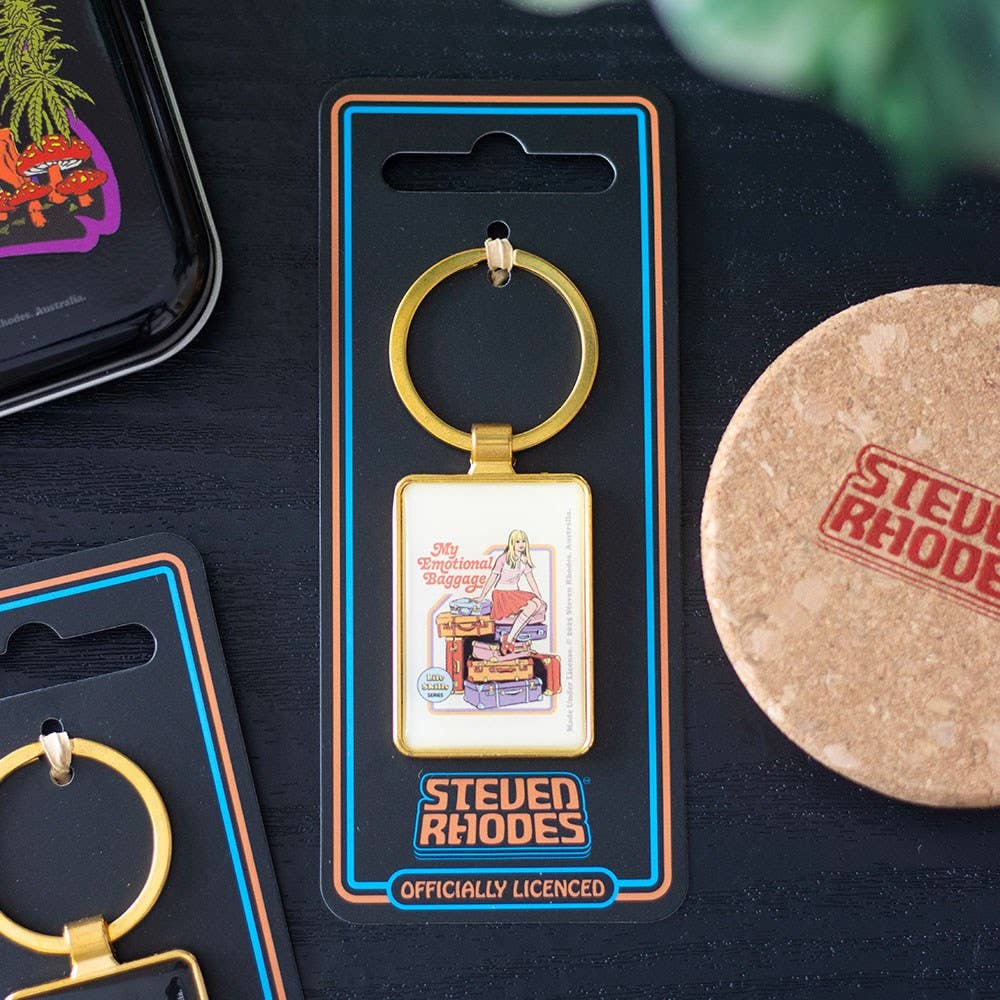 Porte-clés Mon Bagage Émotionnel par Steven Rhodes