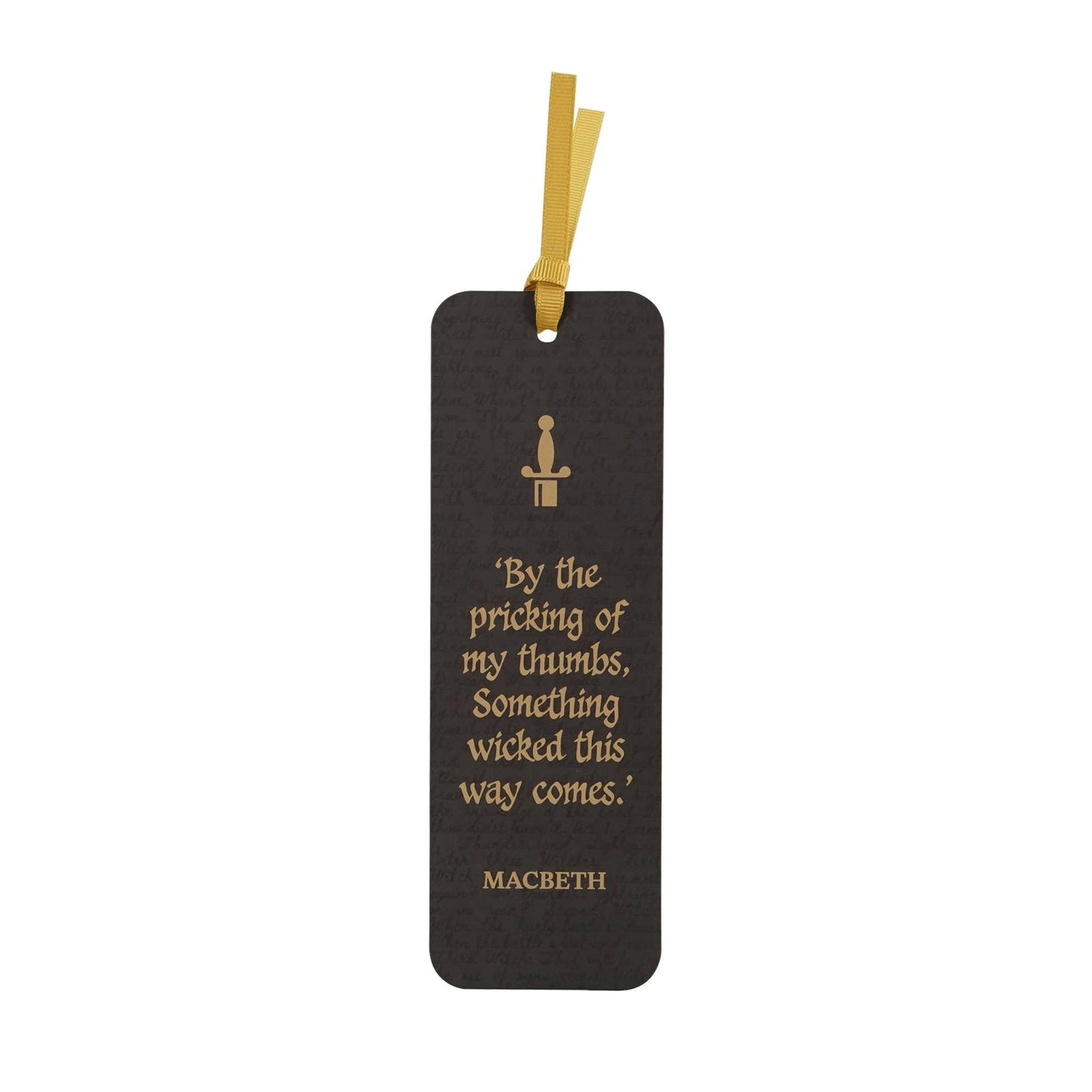 Shakespeare Paper Bookmark - Macbeth