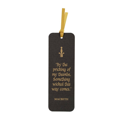Shakespeare Paper Bookmark - Macbeth