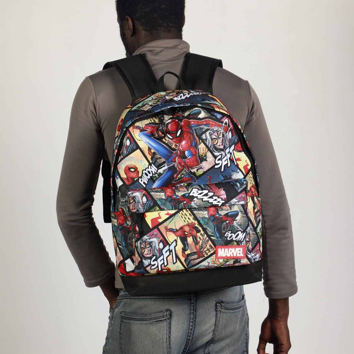 HS FAN 2.2 Marvel Spider-Man Rucksack "Panels"