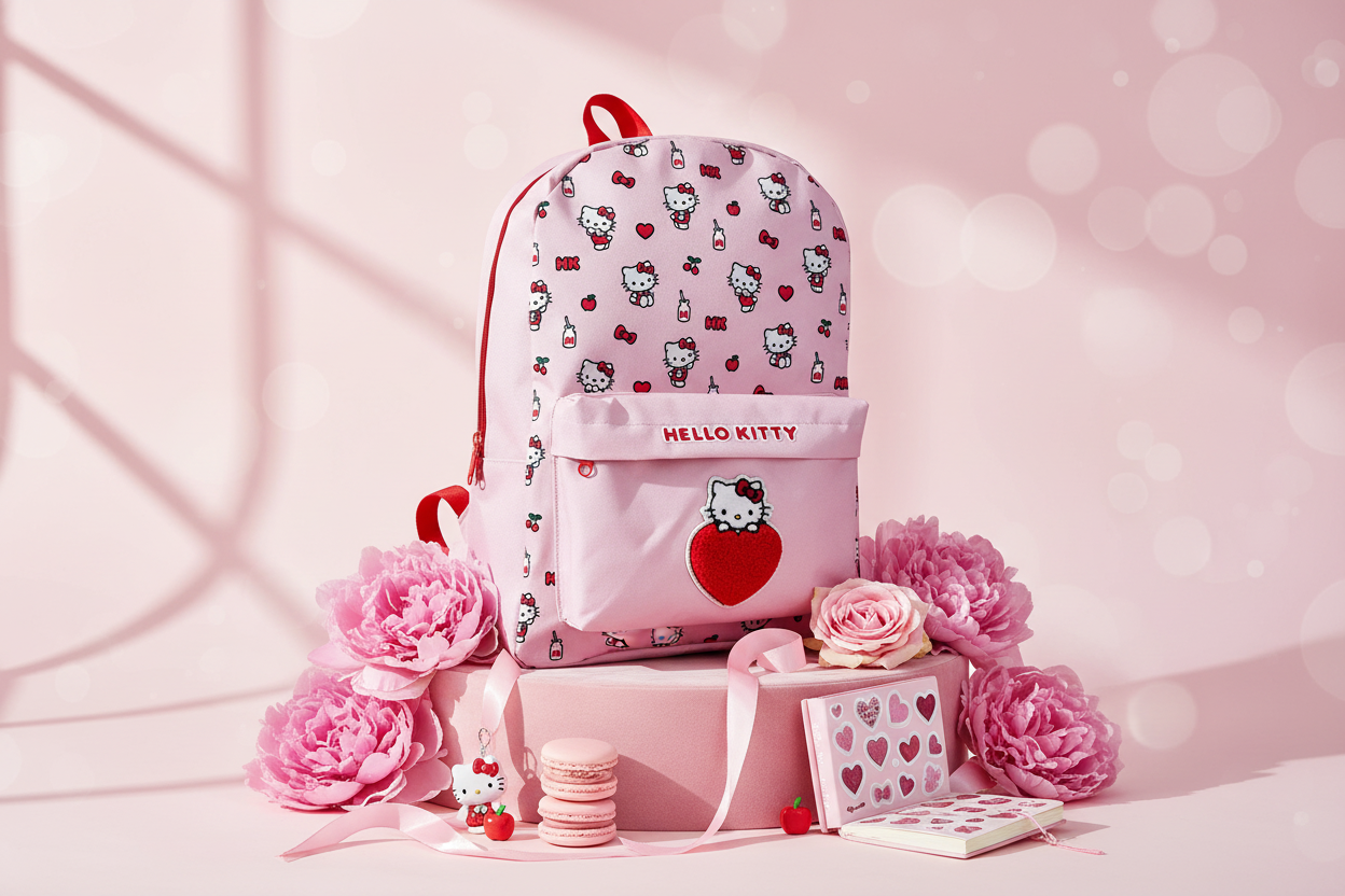 Hello Kitty Kinderrucksack – Hübsch in Rosa
