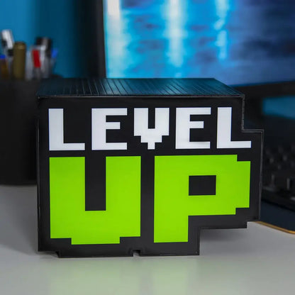 Level Up Lampe mit Sound, Retro-Stil-Spiel