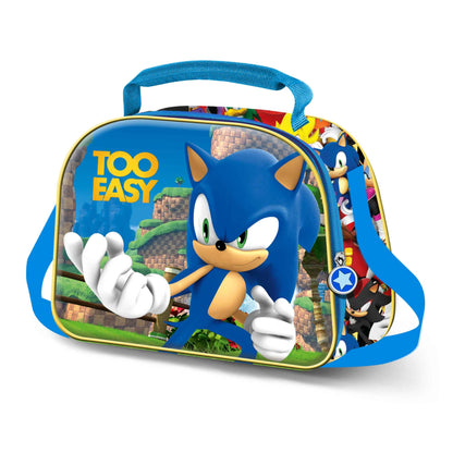 Sonic the Hedgehog "Easy" 3D Lunch Bag