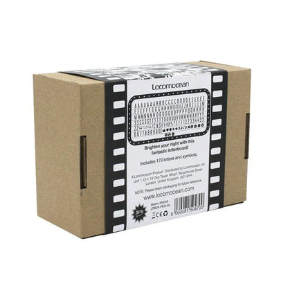 A6 LED-Buchstabentafel