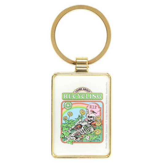 Découvrez le porte-clés de recyclage par Steven Rhodes