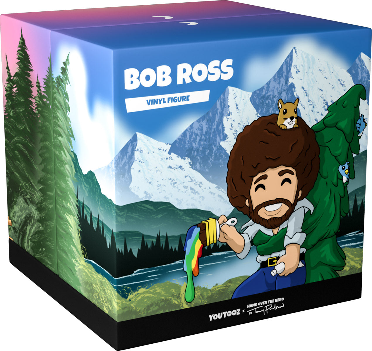 Bob Ross Übergabe des Helden