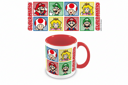Super Mario Tasse – Mario, Luigi, Toad und Peach