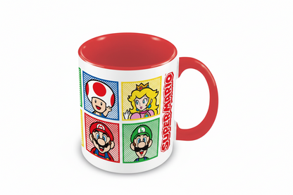 Super Mario Tasse – Mario, Luigi, Toad und Peach