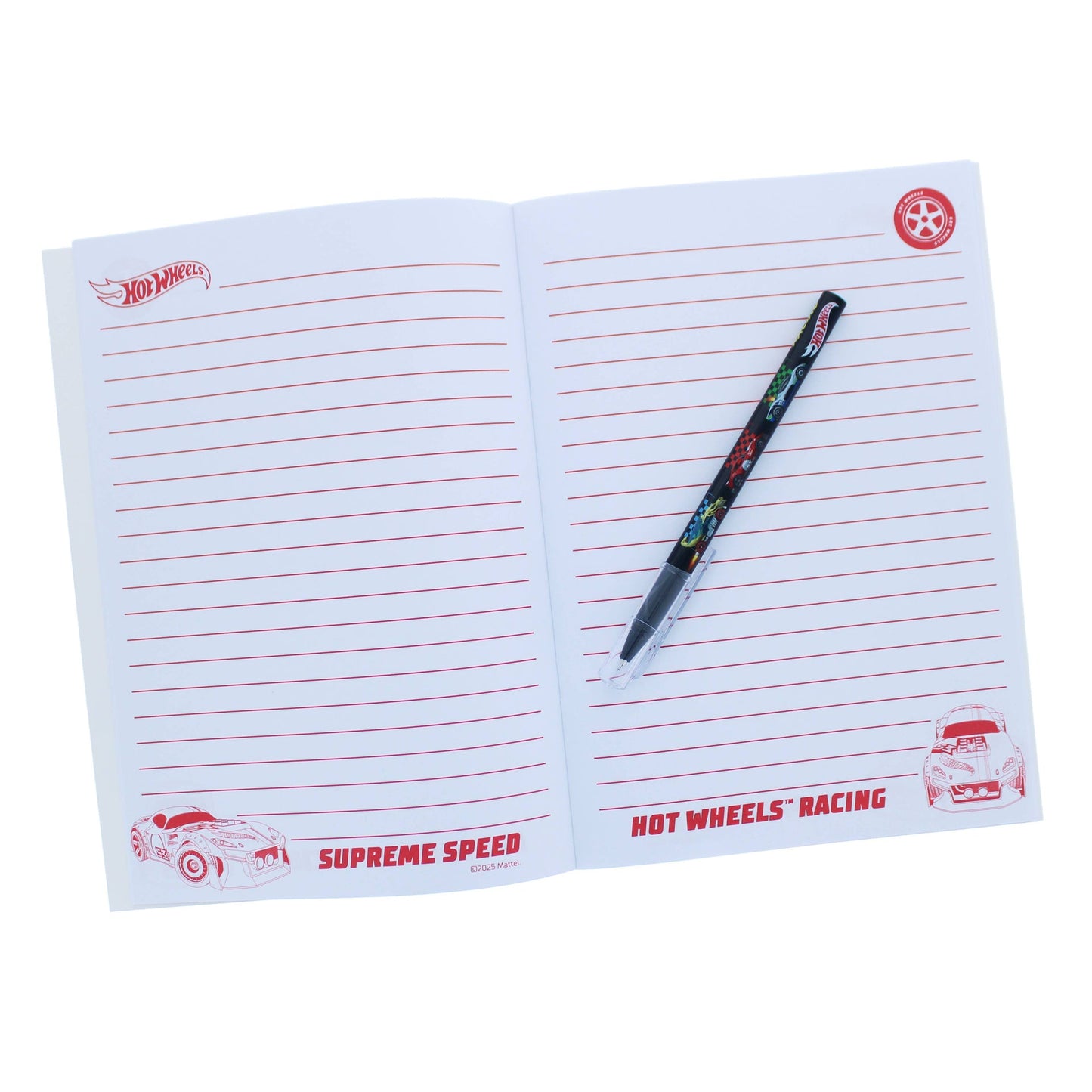 Ensemble de – papeterie Super Hot Wheels | Blueprint Collections – vue 5