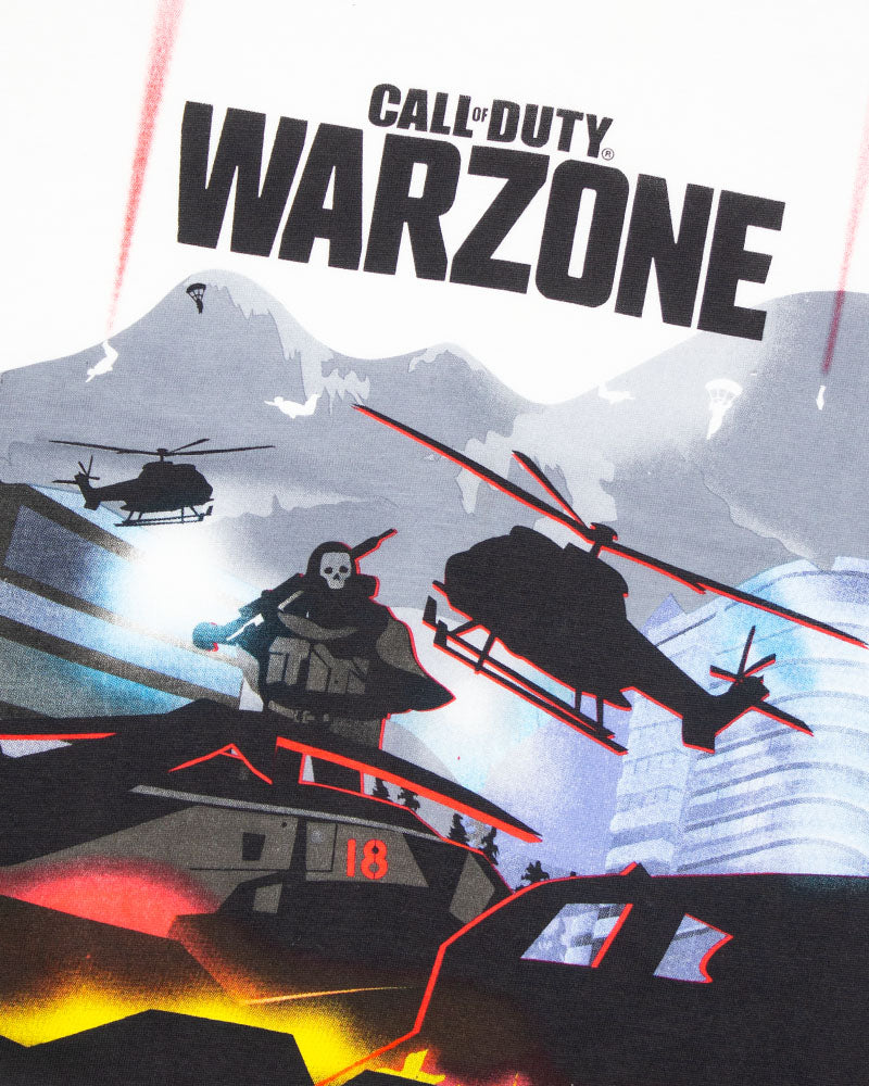 T-Shirt Call Of Duty Warzone - Hélicoptère
