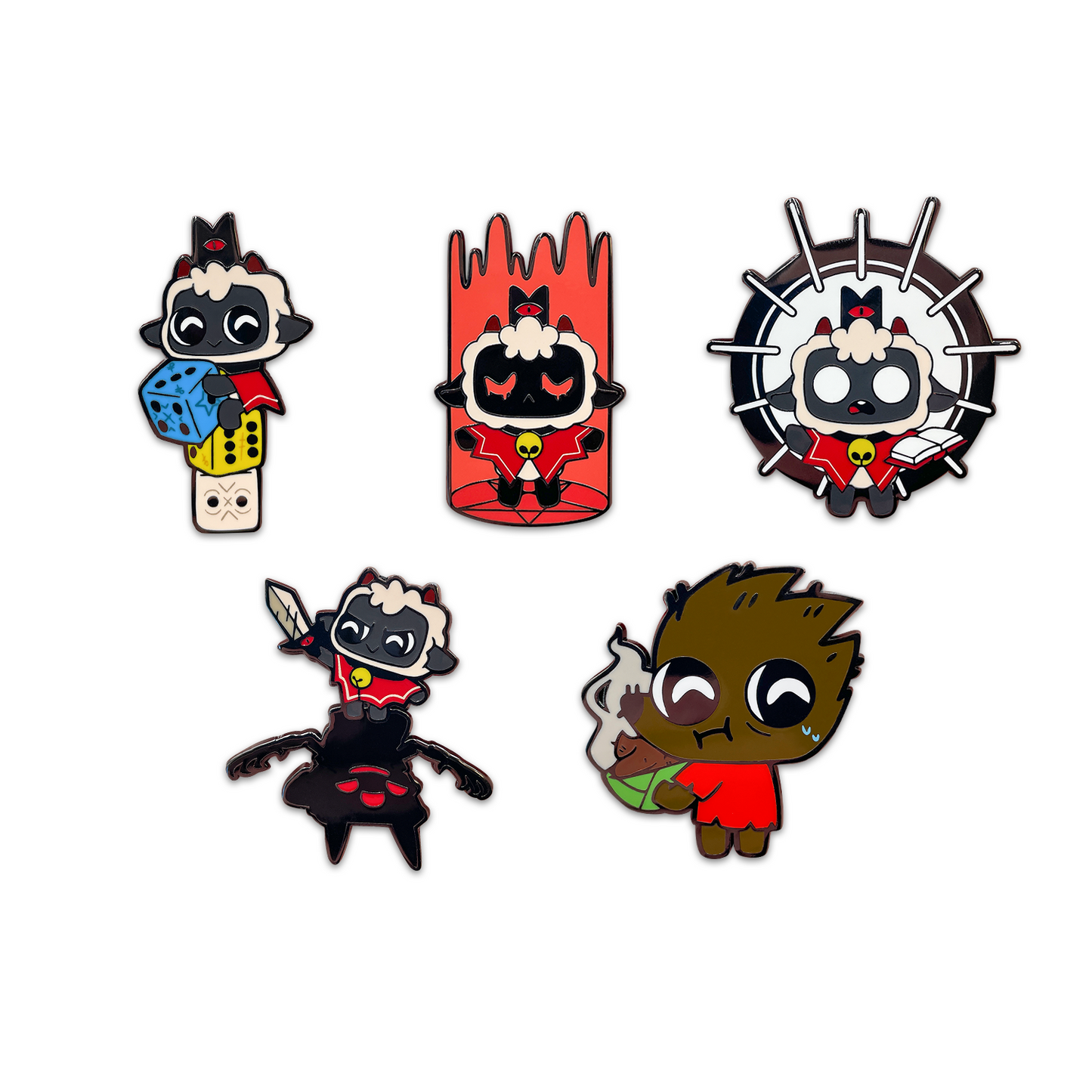 Cult of the Lamb Pin-Set