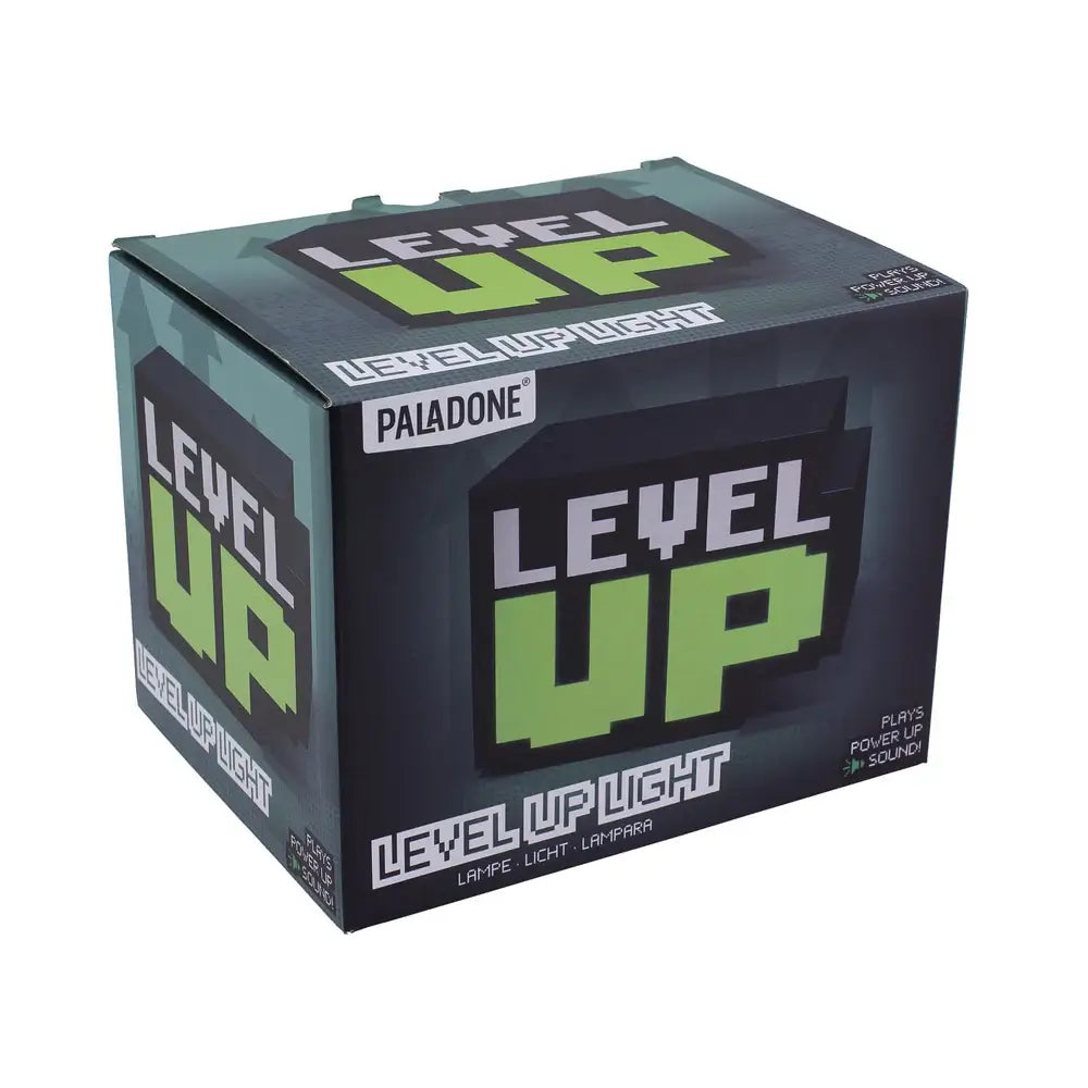 Level Up Lampe mit Sound, Retro-Stil-Spiel