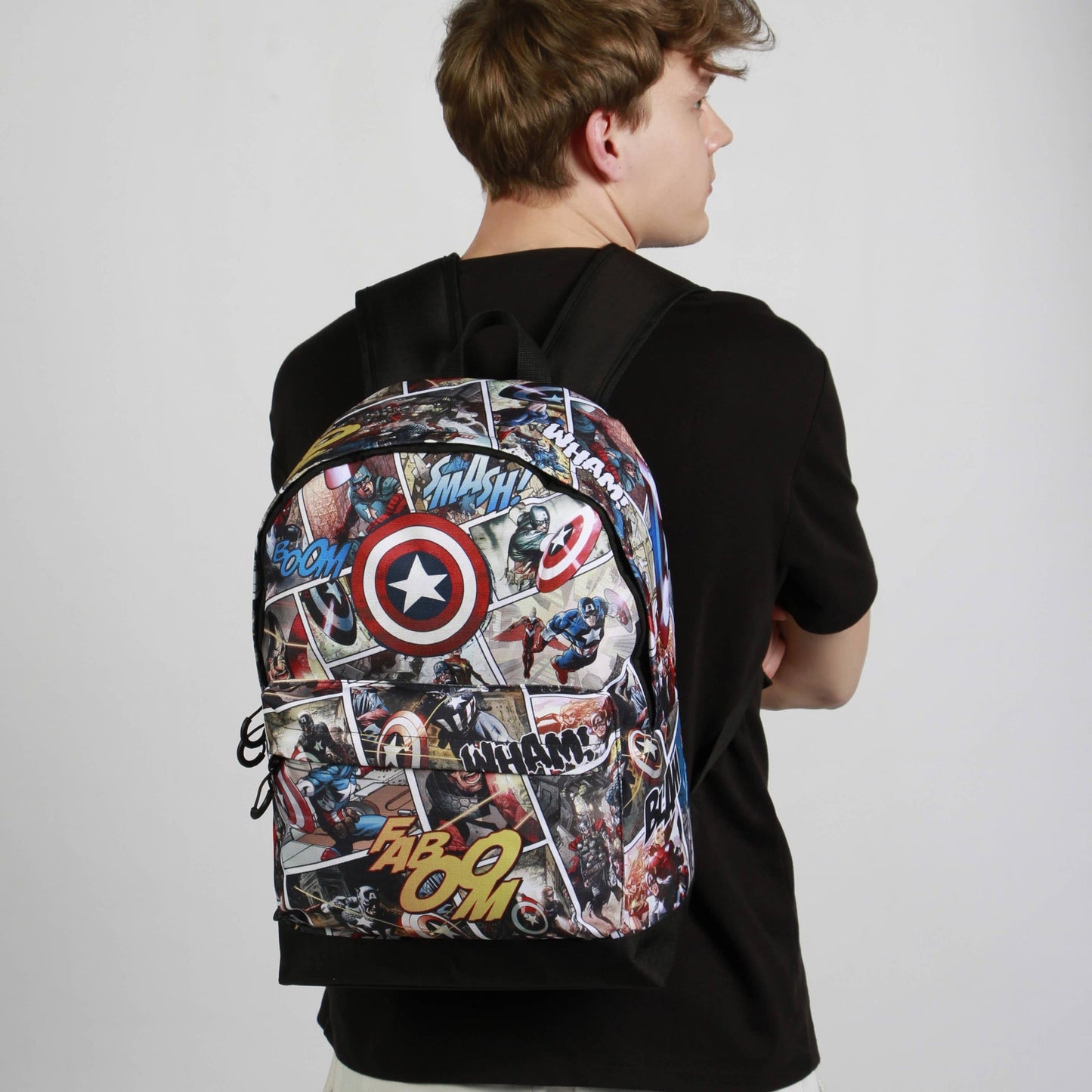 Sac à Dos HS FAN 2.2 Marvel Captain America « Comic » – Multicolore