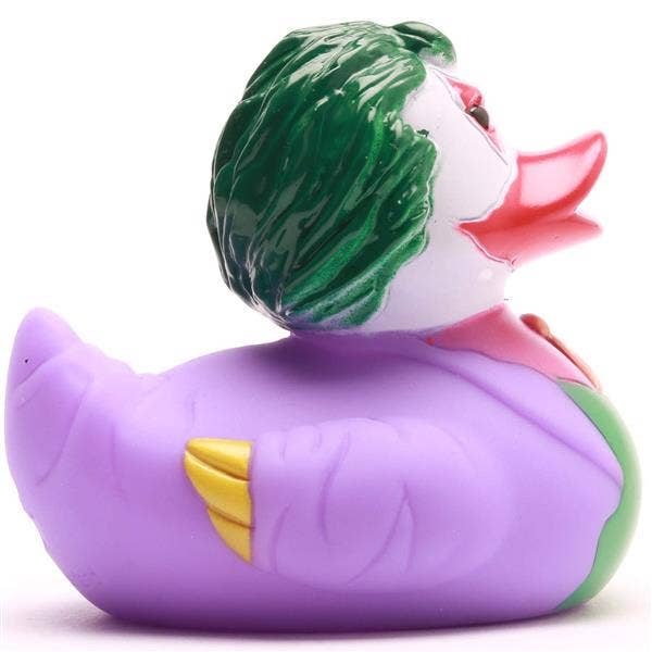 Canard Clown aux cheveux verts