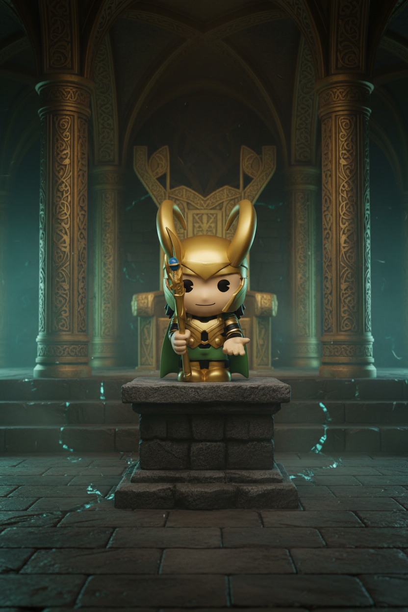 Marvel piggy bank - Loki 