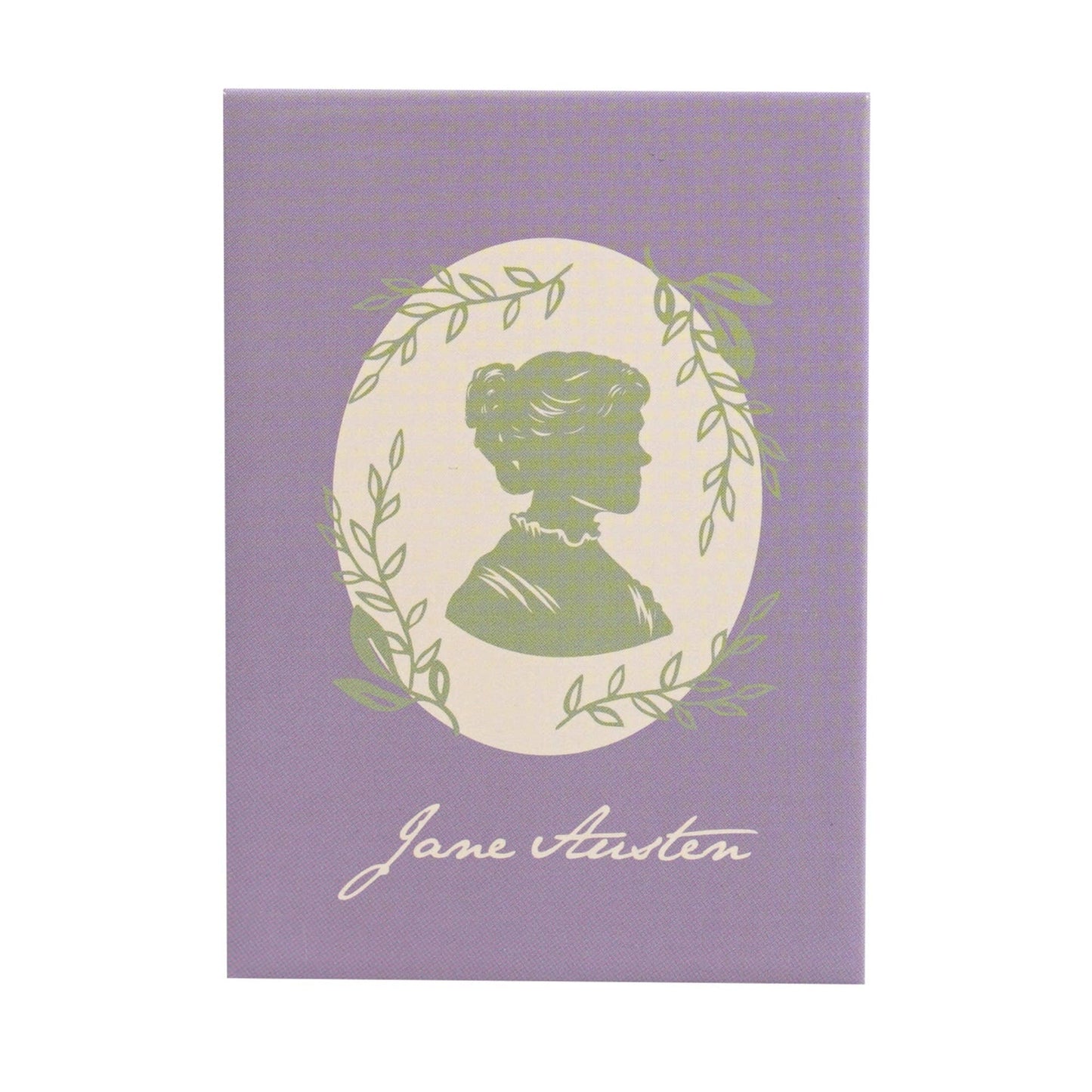 Aimant Jane Austen - Métal Silhouette