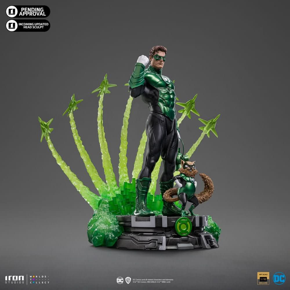 Green Lantern Unleashed Statue – DC Comics – Art Scale 1/10 – Justice League