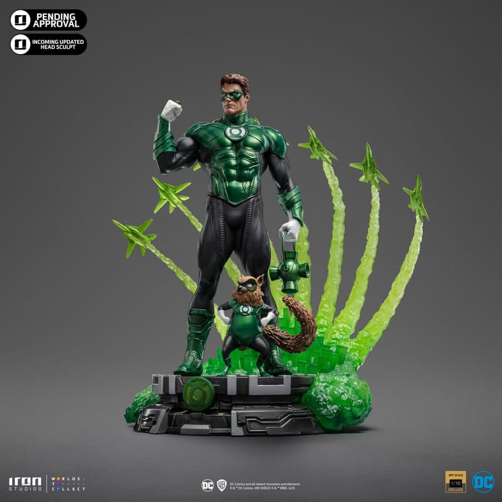 Green Lantern Unleashed Statue – DC Comics – Art Scale 1/10 – Justice League