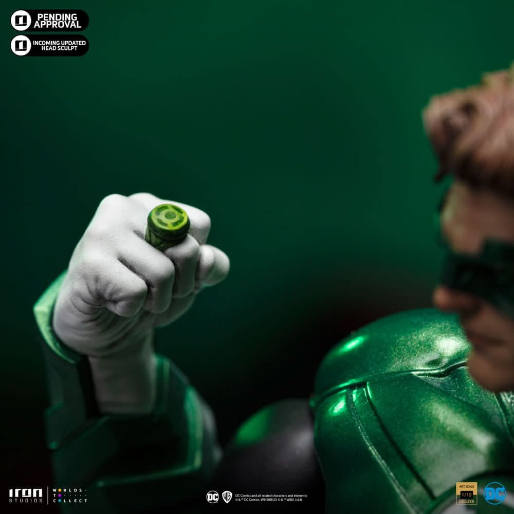 Green Lantern Unleashed Statue – DC Comics – Art Scale 1/10 – Justice League