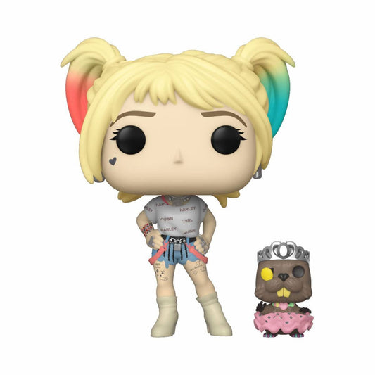 pop harley quinn with beaver 308