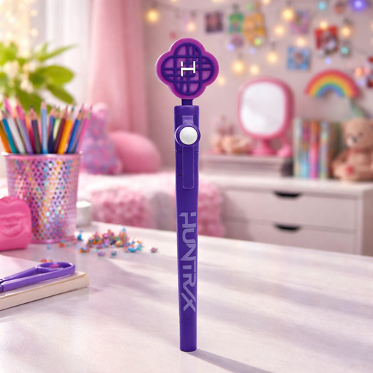 KPop Demon Hunters - Fidget Pen inkl. Sammelfigur Huntr/x