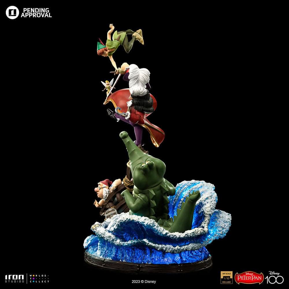 Statue Peter Pan vs Hook Deluxe - Disney 100th - Peter Pan - Art Scale 1/10 - Disney Classics