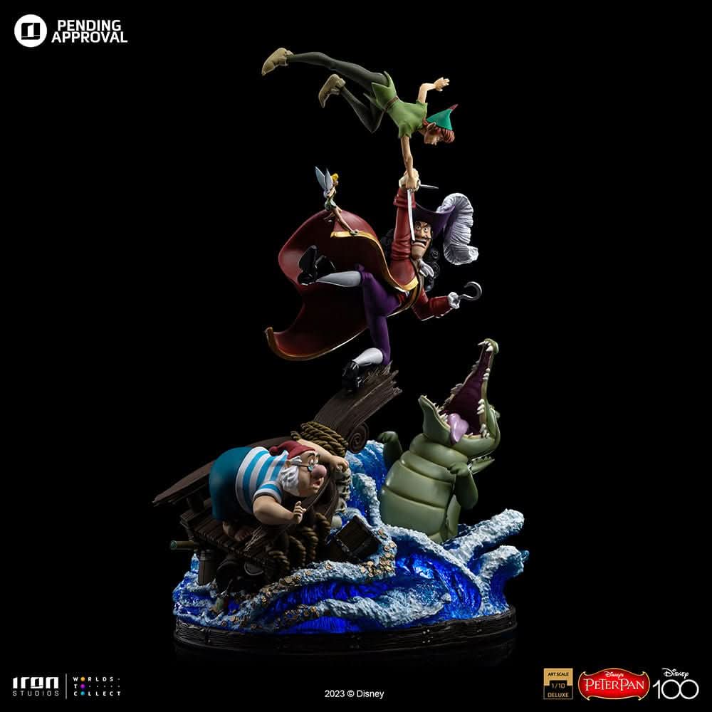 Statue Peter Pan vs Hook Deluxe - Disney 100th - Peter Pan - Art Scale 1/10 - Disney Classics