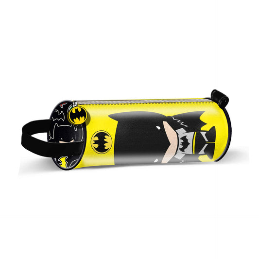 Batman Bat Chibi-Cylindrical Pouch, Yellow