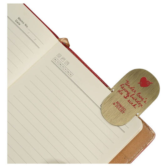 Shakespeare Metal Bookmark - Romeo and Juliet