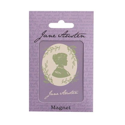 Aimant Jane Austen - Métal Silhouette