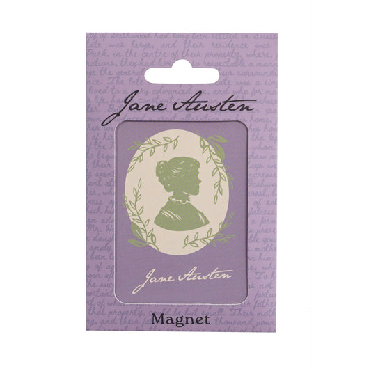 Aimant Jane Austen - Métal Silhouette