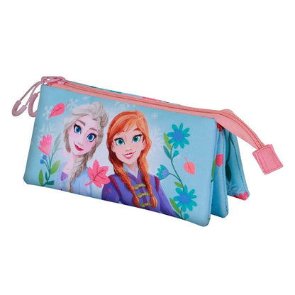 Disney Frozen 2 "Heart" Triple Pencil Case