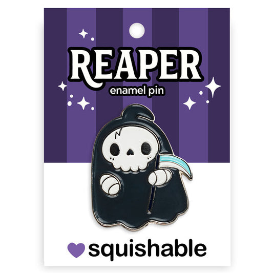 Squishable Emaille-Pin – Sensenmann